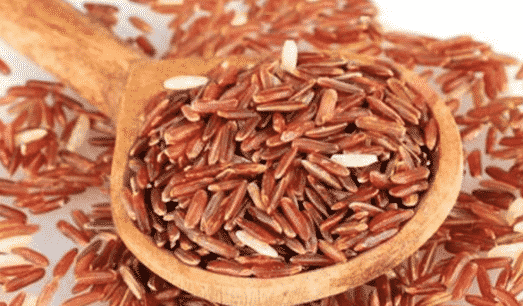 Nasi merah dan gandum utuh